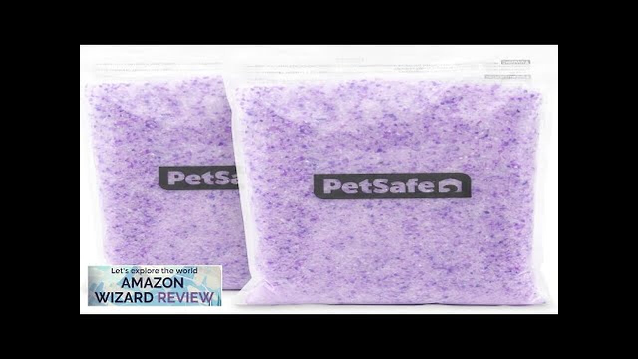 PetSafe ScoopFree Premium Lavender Crystal Litter 2-Pack – Lightly Scented Litter – Review