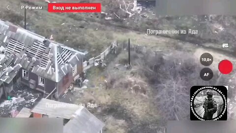 Russian drones destroying Ukrainian soldiers in the Kursk border area.