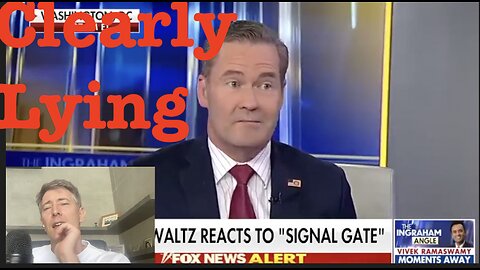 National Security Director Mike Waltz Was Clearly LYING About the Signal Chat