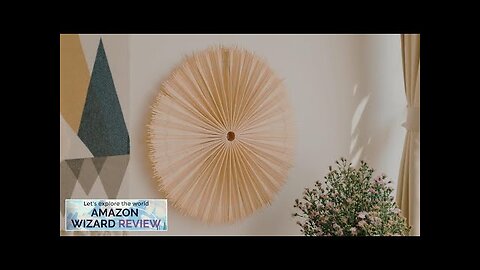 Fan Wall DecorJapanese Wall Fan DecorLarge Bamboo Fan Wall Art For Boho Review