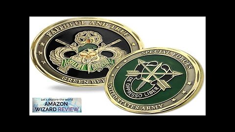 United States Army Special Forces Challenge Coin Faithful and True Green Beret Review