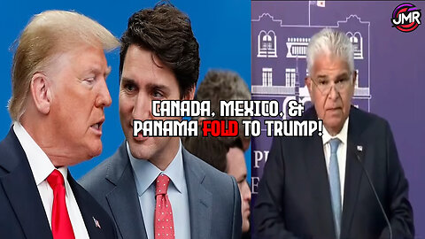 Canada, Mexico, & Panama FOLDS to Trump! Tariffs On Hold Mexico Sends 10k Troops To Border