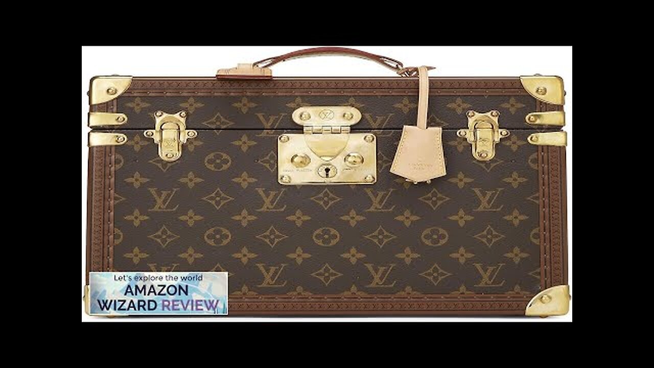 Louis Vuitton Pre-Loved Monogram Canvas Boite Pharmacie BrownA coveted find from Louis Review