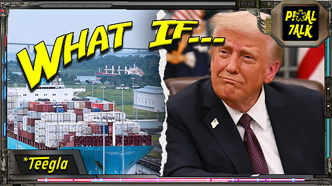 Trump To Turn Panama Canal Into A Water Park?💧"Too boring, needs more waterslides."