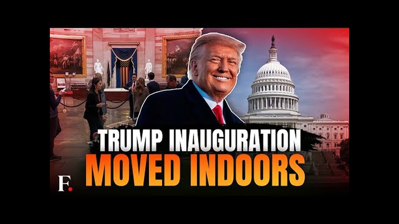 Cold Temperatures Force Donald Trump's Inauguration Indoors | N18G #rumble @rumble @trump