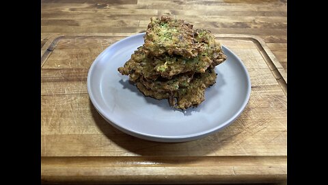 (Gluten-Free) Crispy Zucchini Fritters