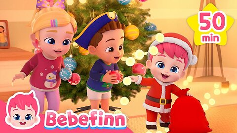 Deck The Halls with Bebefinn on Christmas Day | + more Nursery Rhymes