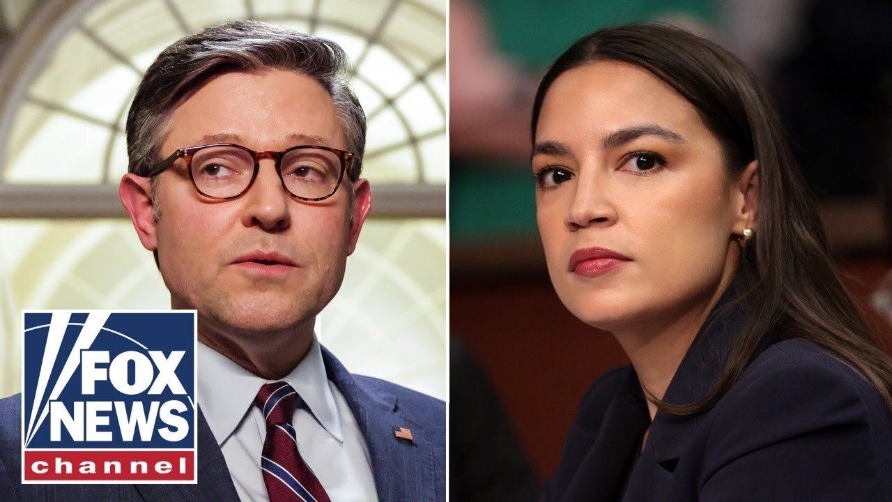 Speaker Johnson calls out AOC: Dems 'Don't think I've ever agreed with her before'