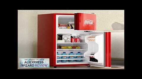 Refrigerator small mini freezer new home dormitory rental room drinks frozen refrigeration Review