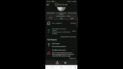 Paisley Airport IMSI catchers