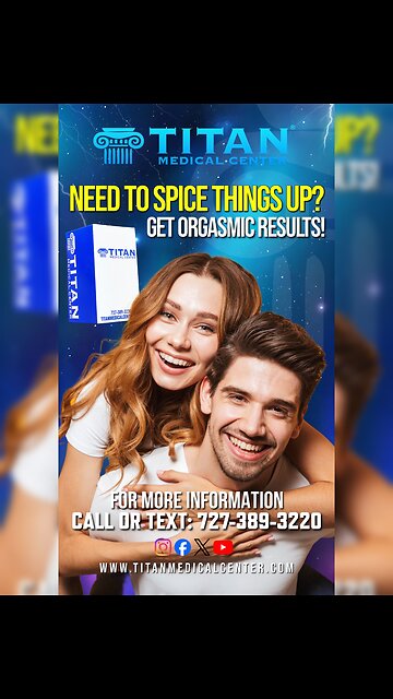 Ted & Nancy used #TitanMedical bedroom activity enhancing therapies to spice up their bedroom fun!