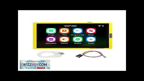 ESP32-S3 for Arduino LVGL 7 Inch 800*480 Smart Display RGB LCD TFT Review