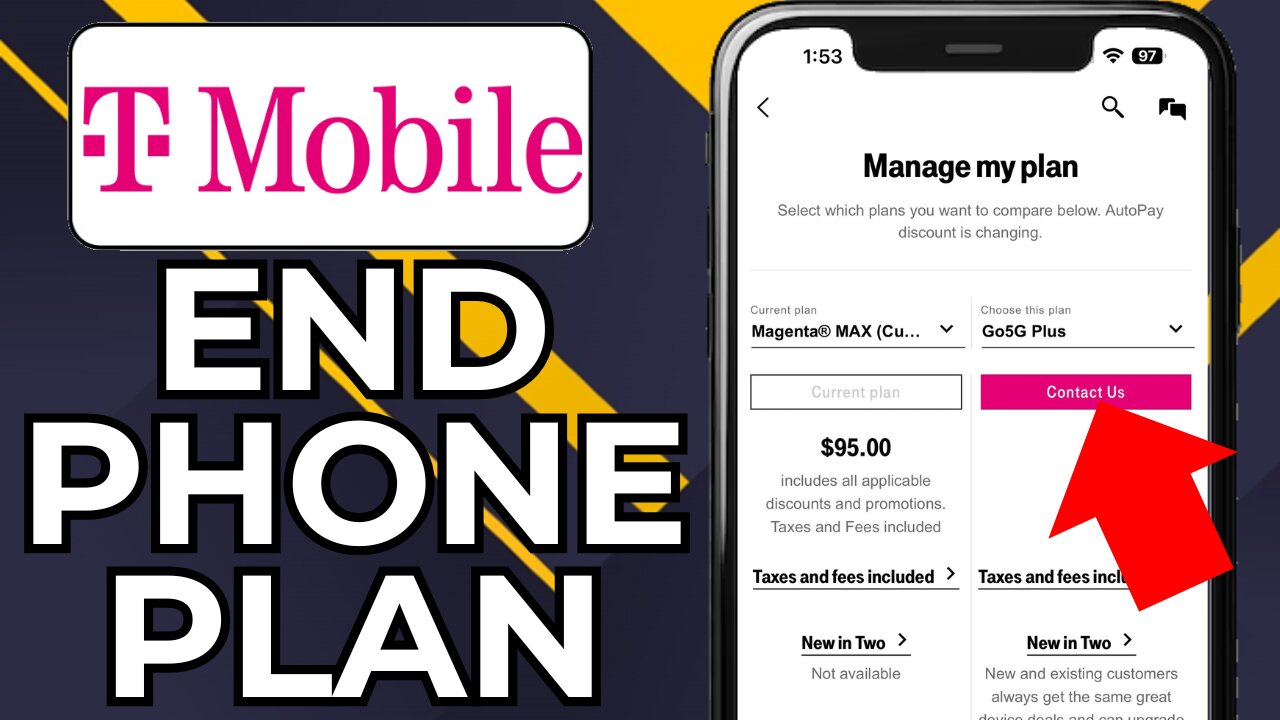 HOW TO CANCEL T-MOBILE PHONE PLAN