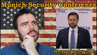 JD Vance - "Remarks at Munich Security Conference" Reaction! #usa #eu #whitehouse