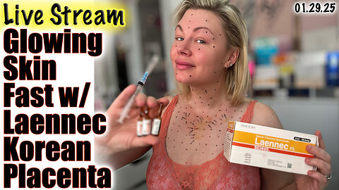 Live Glowing Birthday Skin with Laennec (Korean Placenta) , AceCosm.com | Code Jessica10 Saves