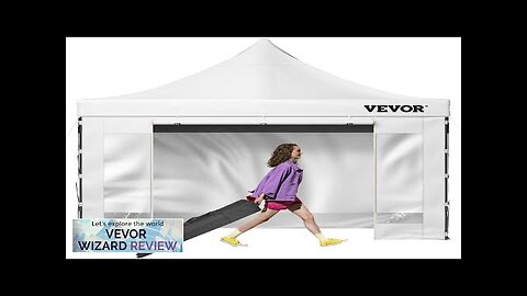 VEVOR Pop Up Canopy Tent 10 x 10 FT Outdoor Patio Gazebo Review