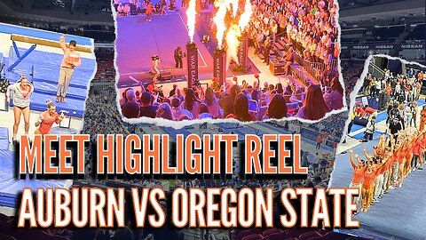 Auburn Gymnastics vs Oregon State | 2025 | Highlight Reel