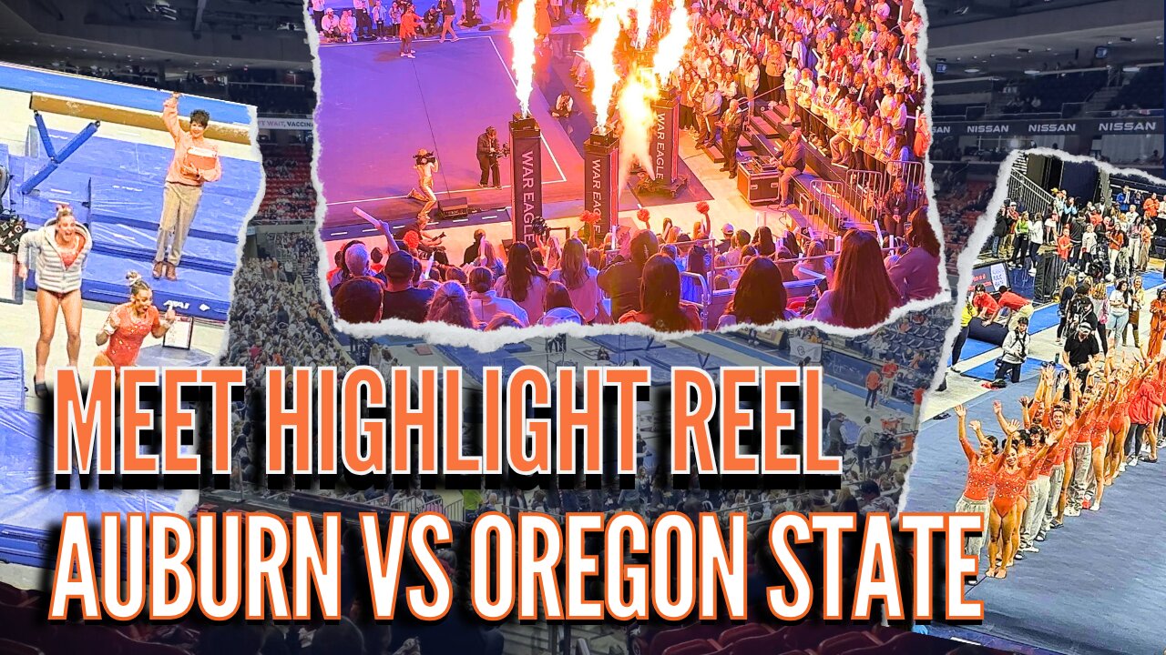 Auburn Gymnastics vs Oregon State | 2025 | Highlight Reel