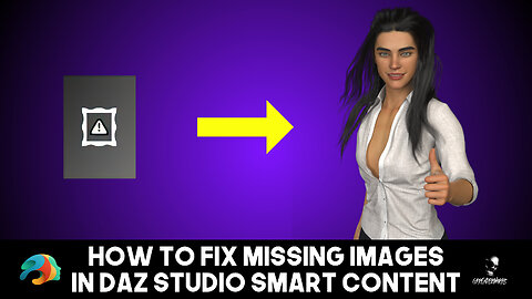 Tutorial: How to Restore Missing Images in Daz Studio