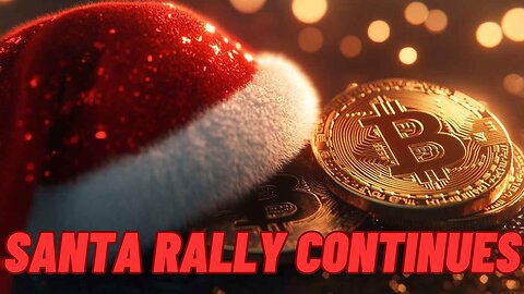 BITCOIN, XRP, XLM, JASMY, SANTA RALLY CONTINUES