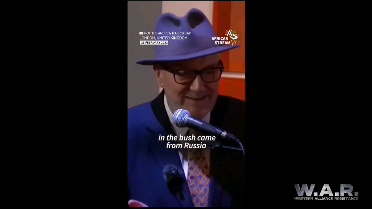 George Galloway confirms that Russia and China have been supplying arms to "kill the Boer." (WAR)