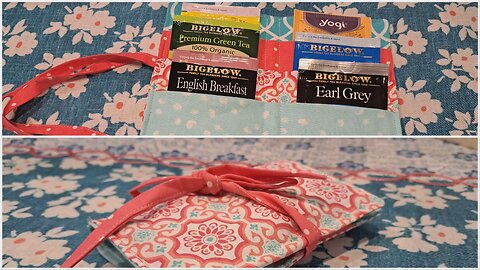 The PERFECT Handmade Tea Bag Cozy for Cold Weather | Use those Fabric Scraps!