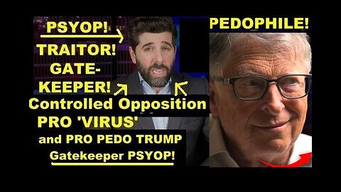 Controlled Opp PRO 'Virus' Pedo TRUMP Gatekeeper Psyop 'The People's Voice' in Plain Sight!