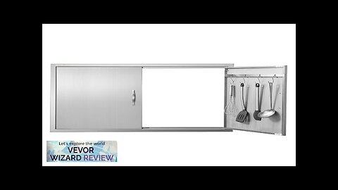 VEVOR BBQ Access Door 39W x 26H Inch Double Outdoor Kitchen Door Review