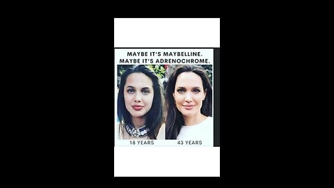 Maybe it’s Maybelline maybe it’s Adrenochrome