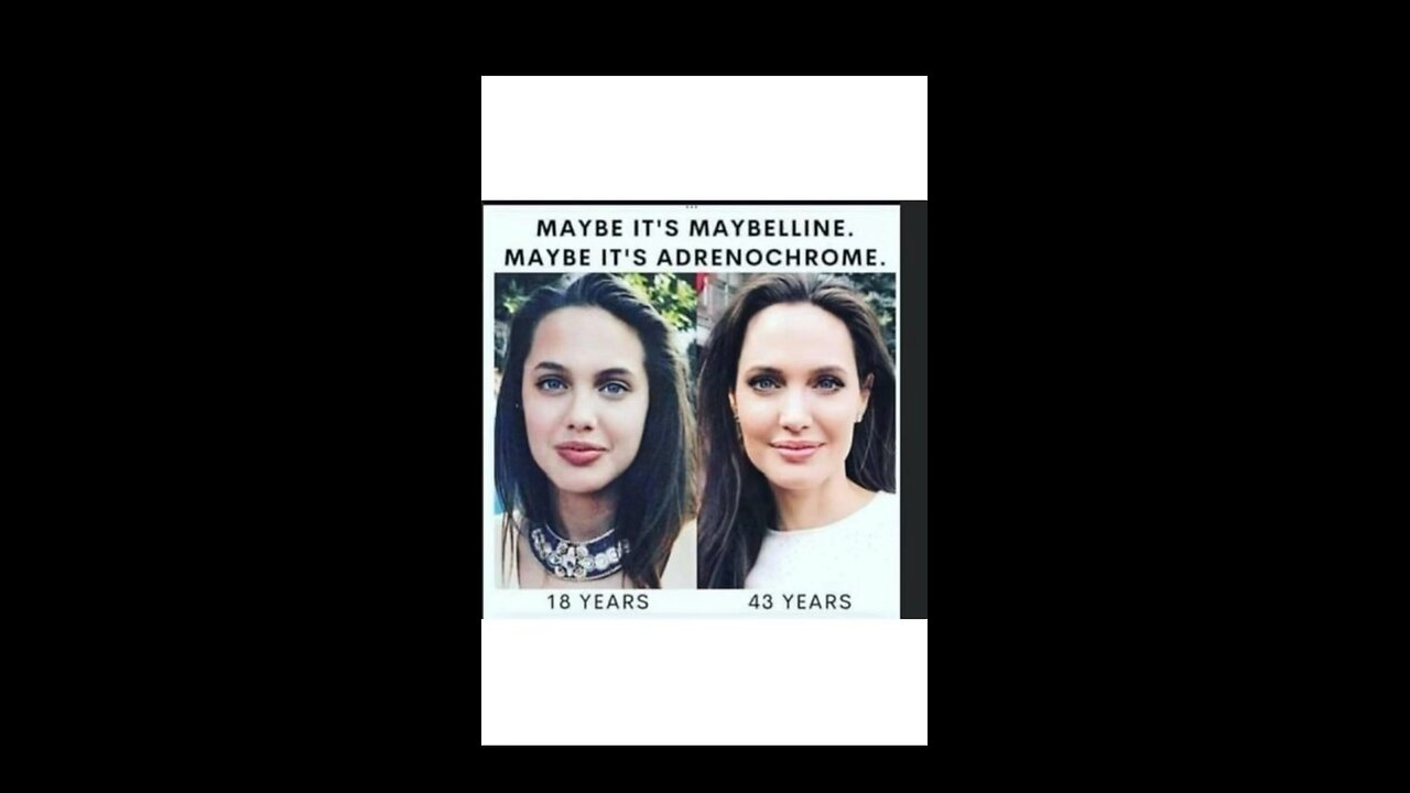 Maybe it’s Maybelline maybe it’s Adrenochrome