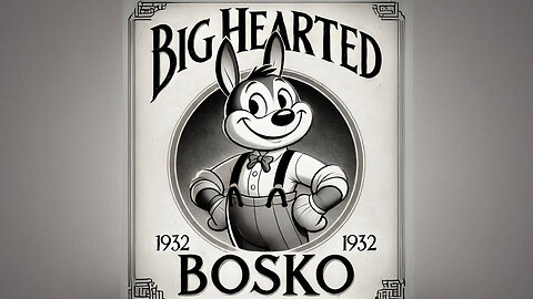 Big Hearted Bosko (1932) | Warner Bros | Looney Toons