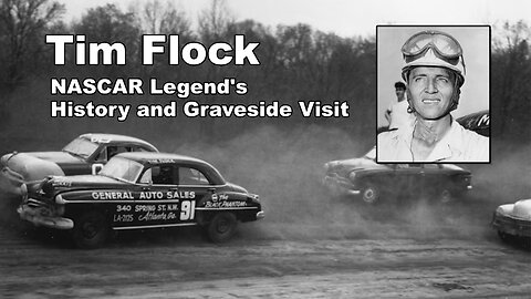 Tim Flock - NASCAR Legend's History and Graveside Visit