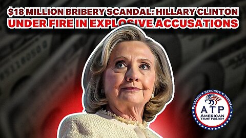 $18 MILLION BRIBERY SCANDAL: HILLARY CLINTON UNDER FIRE IN EXPLOSIVE ACCUSATIONS