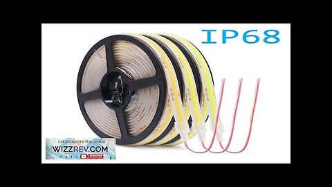 12V 24V COB LED Strip Light IP68 IP67 Waterproof Flexible Led Lamp Review