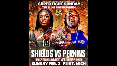 A9E - Claressa Shields vs Danielle Perkins