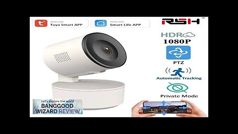 Tuya Wireless Smart Wifi Camera 1080P Indoor Motion Tracking 360 Degree Cloud Review