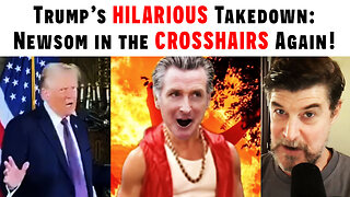 Trump's HILARIOUS Takedown: Gavin Newsom In The CROSSHAIRS Again!