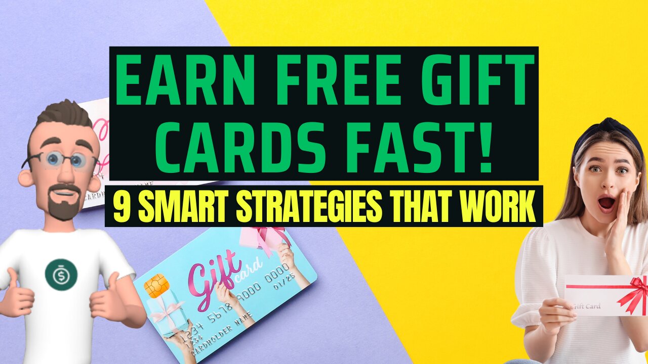 Turn Spare Time Into Rewards: 9 Genius Ways to Earn Gift Cards