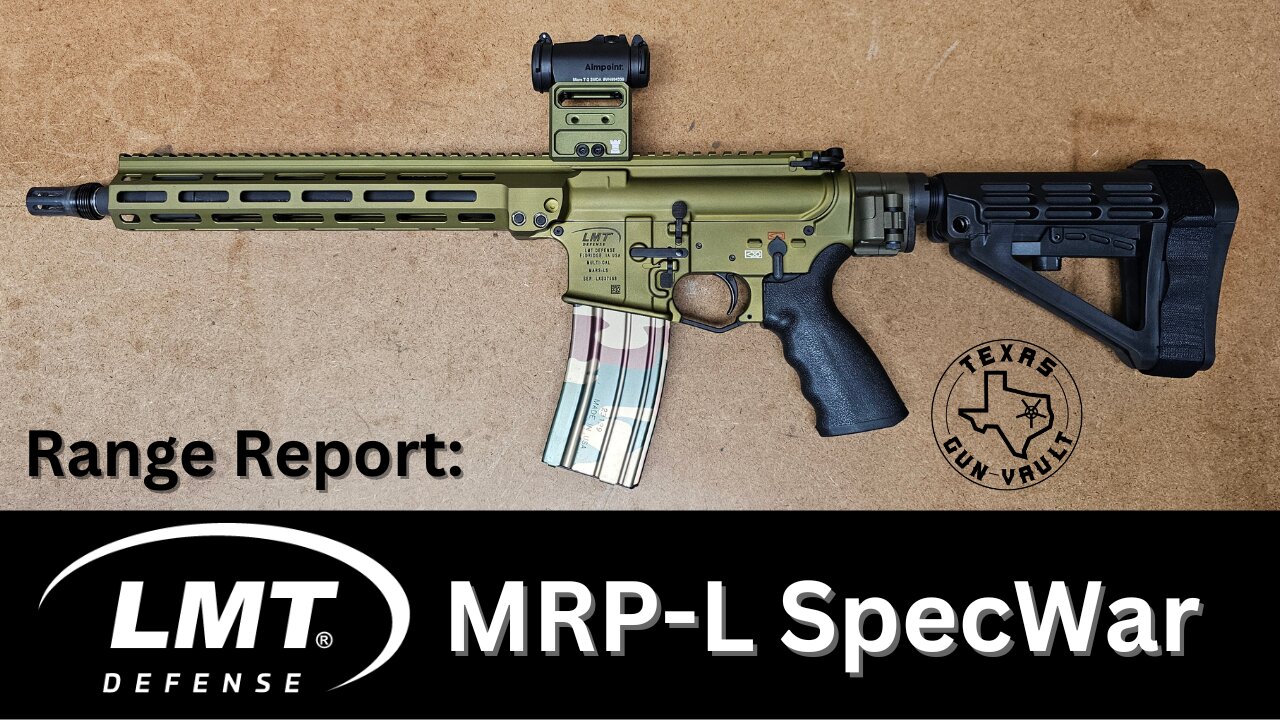 Range Report: LMT (Lewis Machine & Tool) MRP-L Specwar 12.5 Limited Edition Pistol