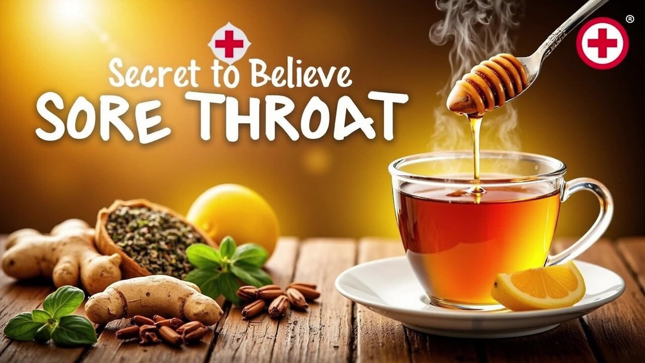 Sore Throat Relief Secret | Best Natural Remedy for Cough and Throat Pain Relief