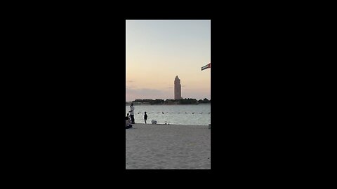 dubai UAE beach ⛱️ Sunset 🌇