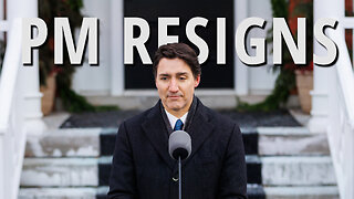 Canada's Prime Minister Justin Trudeau announces resignation