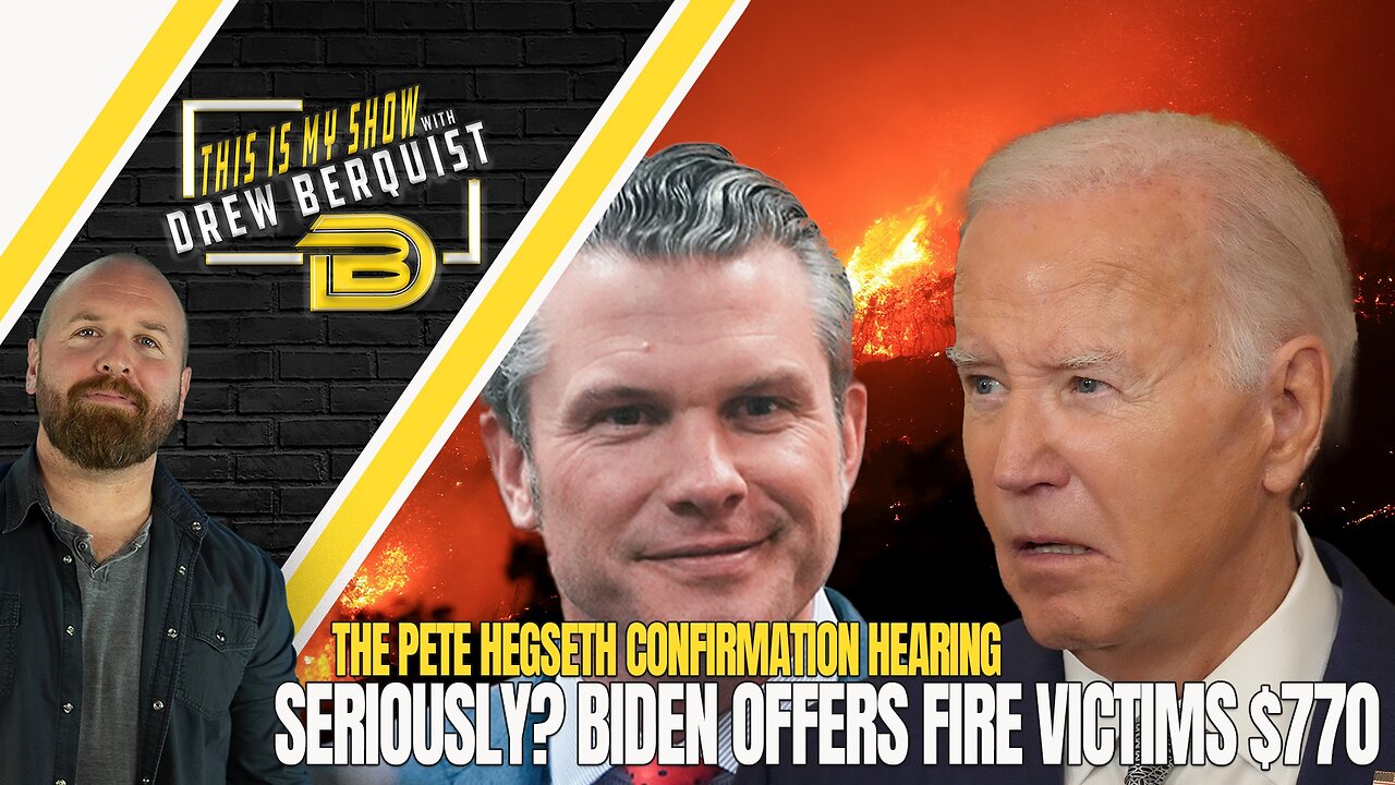 White House Does It Again, Offers $770 to Fire Victims | Hegseth Confirmation Hearing | 01.14.25