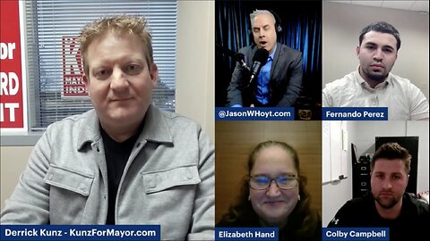 Panel with Derrick Kunz - Candidate for Mayor of Rockford IL