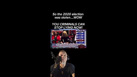 Still think the 2020 election was not stolen 🤔