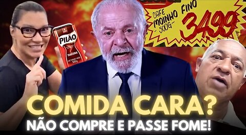 SIM: ELE DISSE ISSO! Prometeu PICANHA e agora ENTREGA FOME! LULA sobre o PREÇO dos ALIMENTOS!