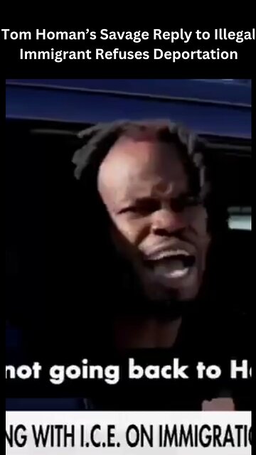 What Happens When an Illegal Immigrant Refuses Deportation? #tomhoman #shorts #trending #trump