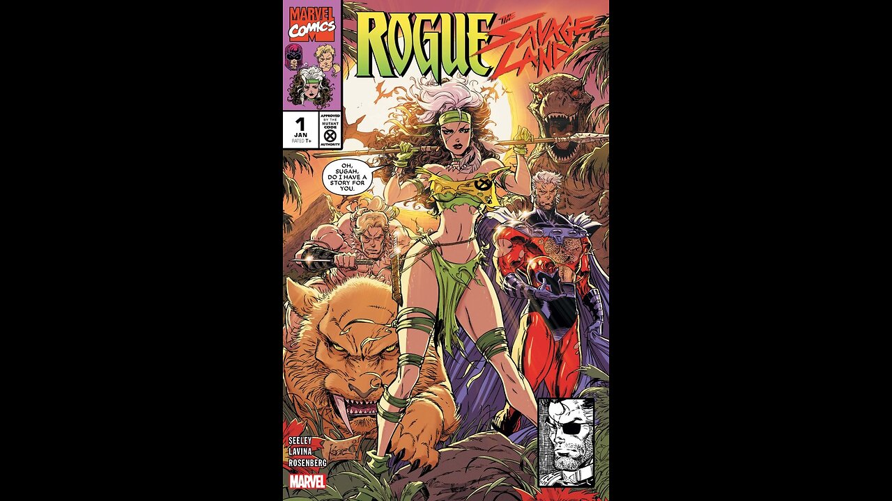 Rogue: The Savage Land #1 Marvel Comics #Quickflip