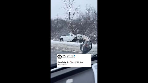 Highway 401 accident Brockville