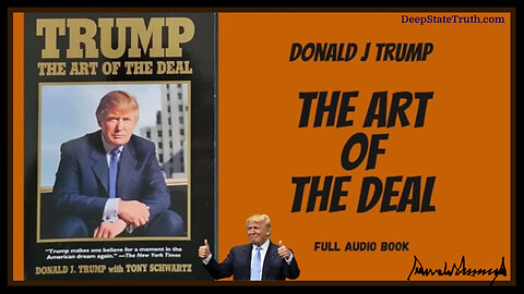 🗣️🔊📕 Donald J. Trump's FULL 9.5 Hour Audiobook: 'The Art of the Deal' ⭐